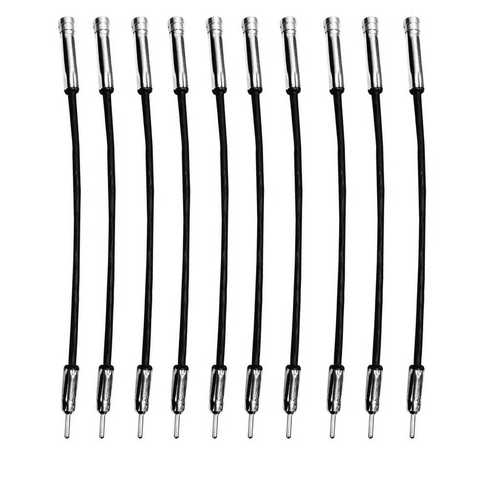 10 Cabos Rabicho Adaptador Antena Rádio Auto Plug Cb 90