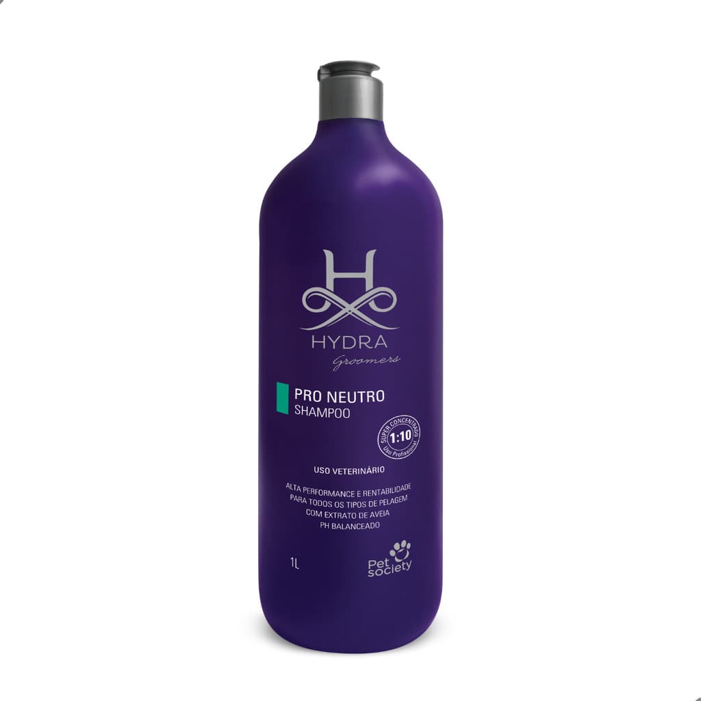 Shampoo Neutro para Cachorro pH Balanceado Pro Neutro Hydra Pet Society - 1 L