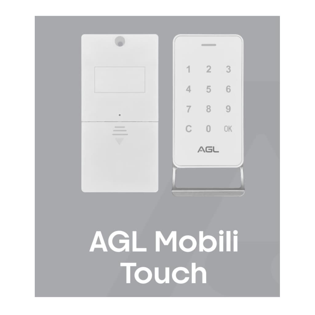Fechadura Digital AGL Mobili Touch com Senha e Puxador