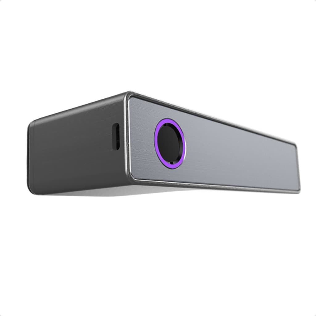 Fechadura Digital Lumina Audaz Prata Onix Biometria Bluetooth App Porta Interna