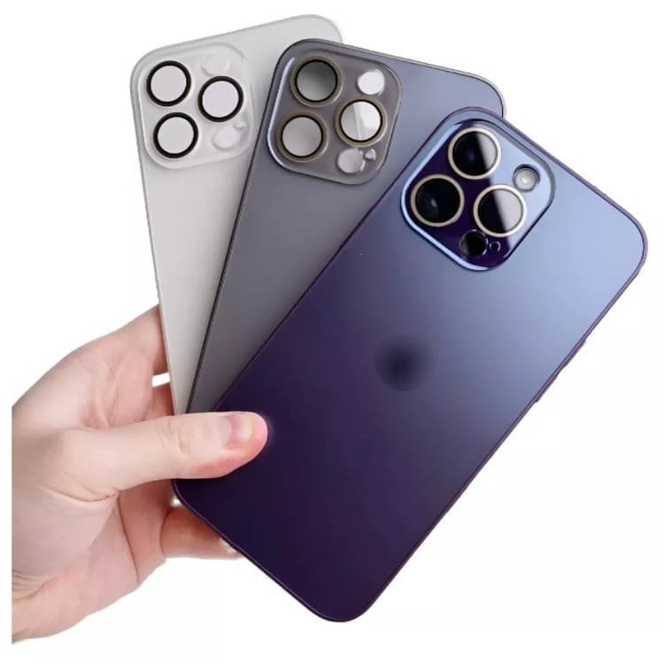 Capa Capinha De Vidro Premium Para iPhone 16 / 16 PLUS / 16 Pro e 16 Pro Max