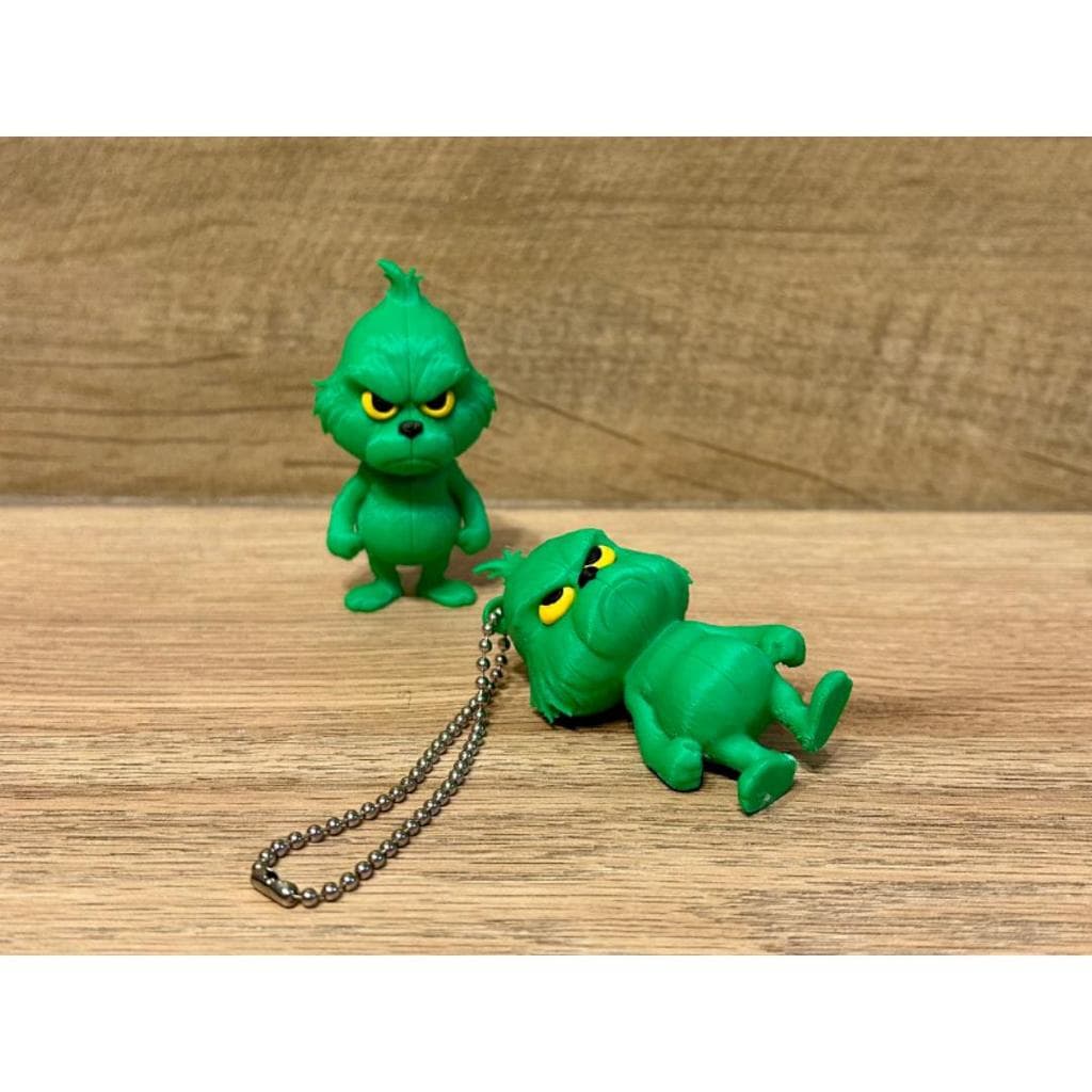 Chaveiro Grinch Mini Boneco Verde Natal Engraçado Fofo