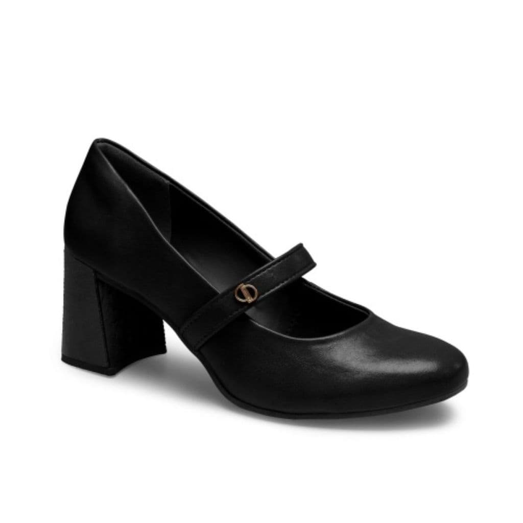 Sapato Dakota Scarpin Salto Bloco Sapato Mary Jane Feminino