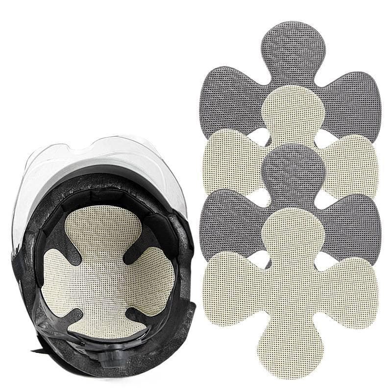 Almofada De Forro De Capacete De Motocicleta , Interna Universal De Fibra De Grafeno , Suor Respirável-Abso