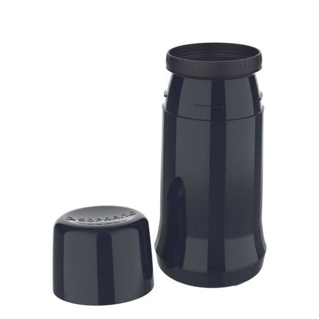 Garrafa térmica 250 ml preta onix soprano