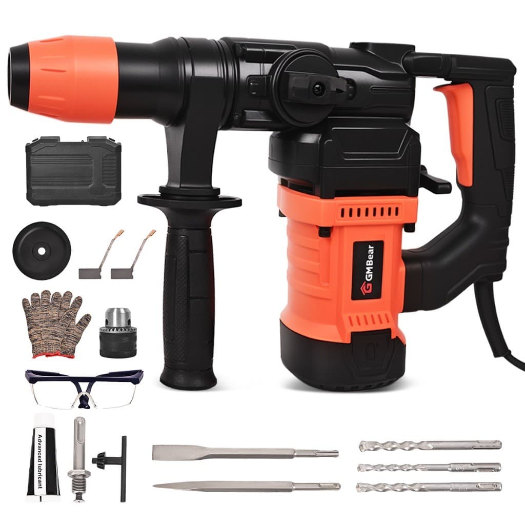 Martelete Rompedor Perfurador Sds Plus 1300W, Martelete Perfurador Rompedor Professional Elétrico + Maleta