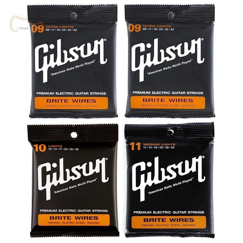 Cordas De Guitarra Gibson El Trica N Que Faz Ferida Para Set 009 010 011