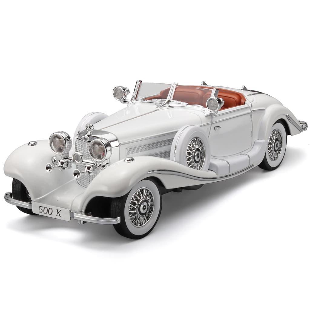 1: 18 Daben 500K Liga Modelo de Carro Nostálgico Retro Clássico Carro Nova Decoração de Inauguração de Casa
