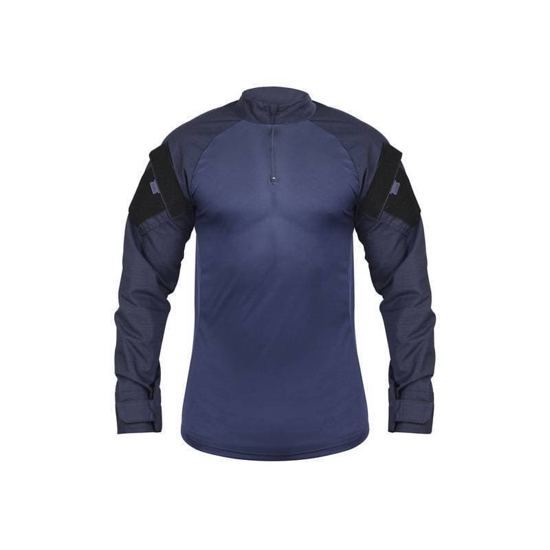 COMBAT SHIRT AZUL NOTURNO UNIFORME GCM MUNICIPAL  - SAFO