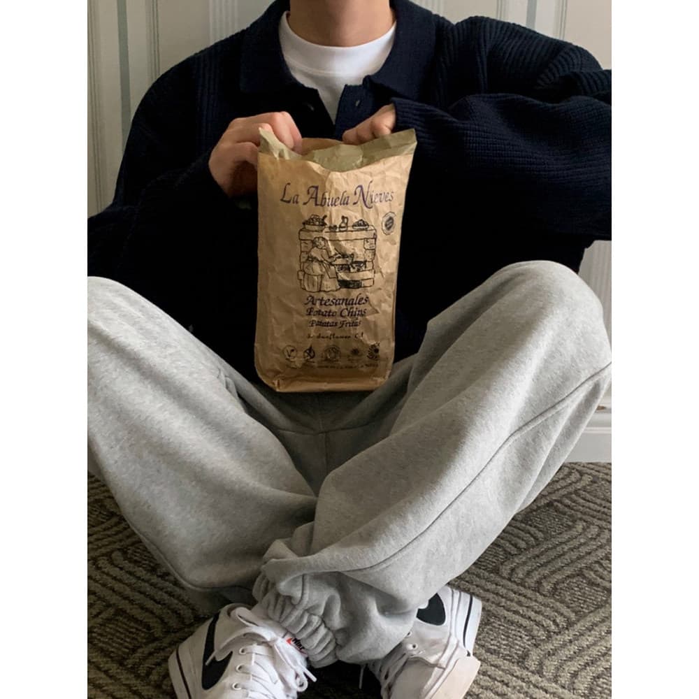 MRCYC Suéter de lapela de cor sólida Jaqueta cardigã masculina suéter de outono estilo coreano moderno Casual estilo pre