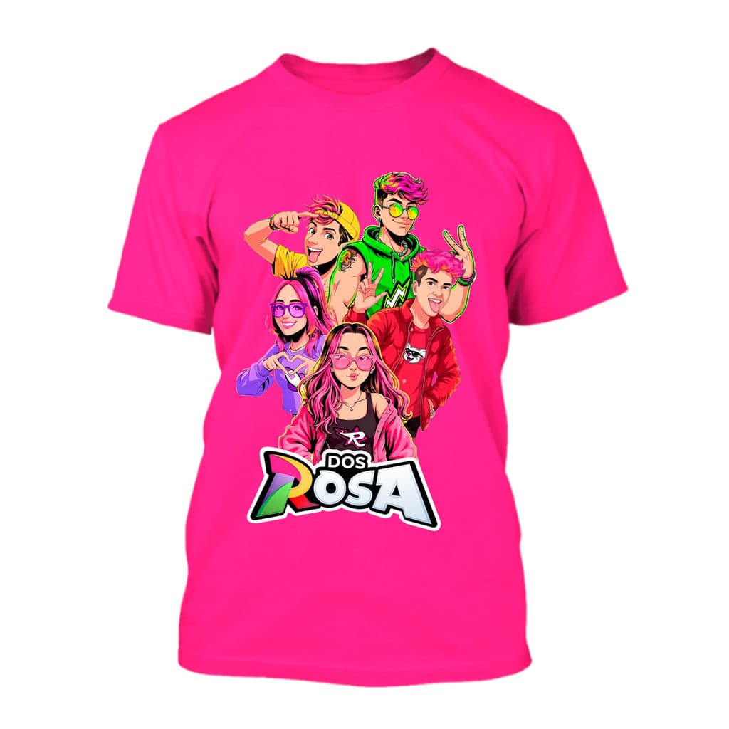 Camiseta Infantil Unisex Nova Coleção Emilly Vick, Void, Ketlen, Robson Todos os Personagens Emili Novidade Grupo