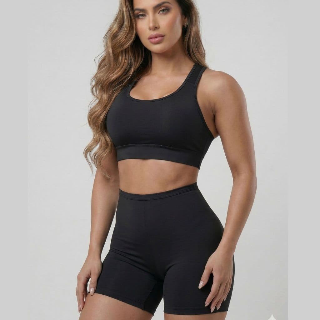 Short Feminino Anágua Segunda Pele Casual Confortável Academia Saia Vestido Casual