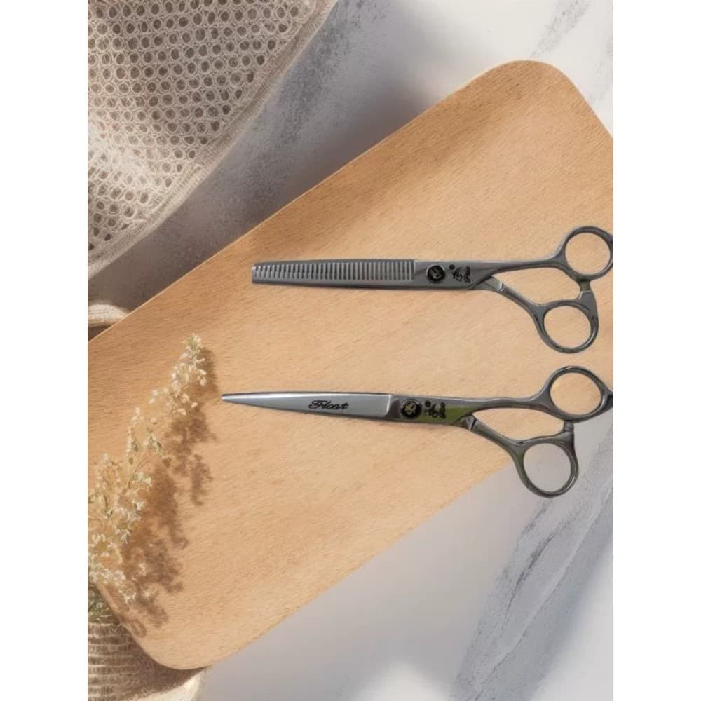 Corte flutuante cabeleireiro corte cabeleireiro profissional cabeleireiro corte abrangente cabelo corte plano dentes cor
