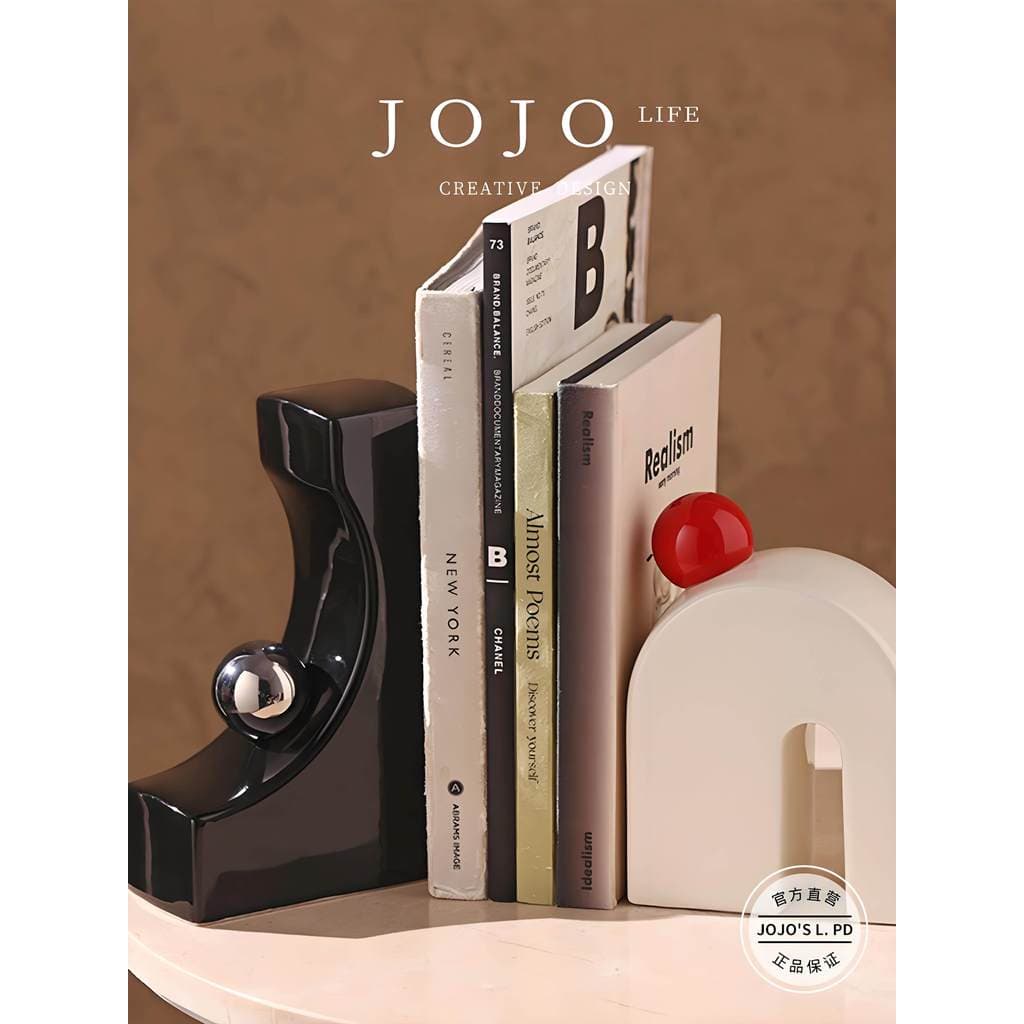 JOJO ''SL. PD.Cuckold.Cuckold.Ornamentos High-End Nicho Art Bookends Ornamentos leves de luxo | Chapéu Verde