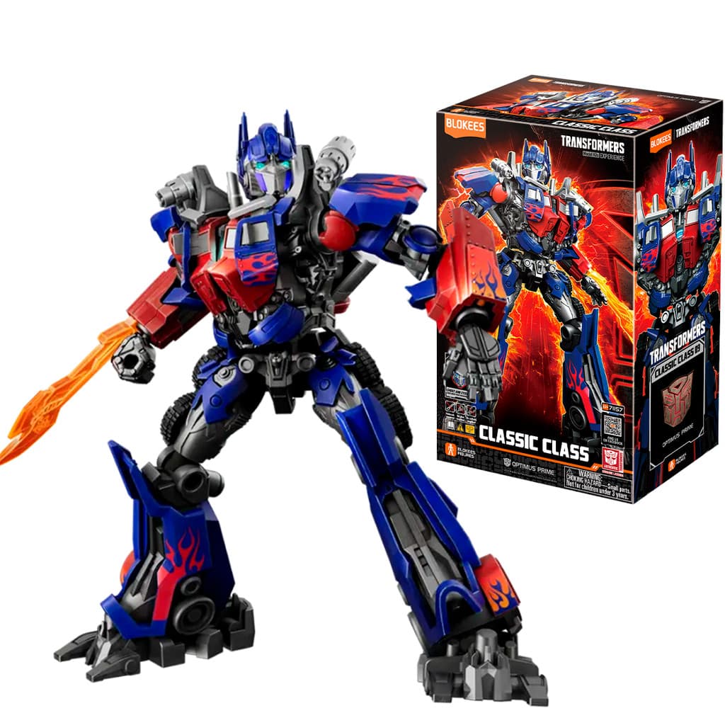 Transformers Optimus Prime 2007 Classic Class 9 Boneco Articulado Colecionável Blokees