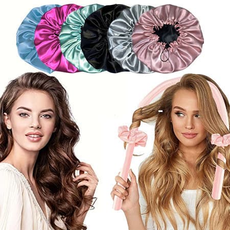 Kit Premium Curl + Cabelo Duplo Touca-Ondas Perfeitas E Estilo Em Um Lugar !