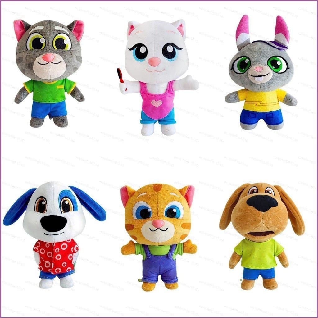 NS3 Brinquedos de Pelúcia Tom e Amigos Falantes com Bonecas de Pano Presente para Crianças Decoração de Casa Brinquedos