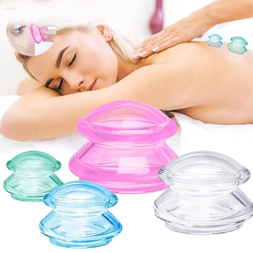 Copo De Massagem Soft Cupping Terapia Anti Celulite Otário Cuidados De Saúde Ventosas De Silicone Chinês