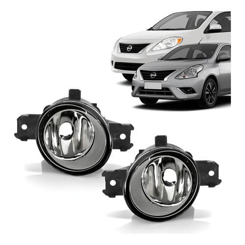 Par Farol Milha Neblina Auxiliar Versa V-drive 2020 2021 22