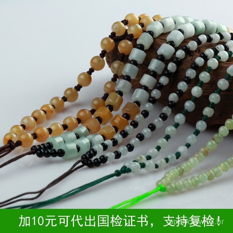 Cordão para colar de jade de qualidade A, cordão para pingente de joia de jade, cordão artesanal para pendurar pingente