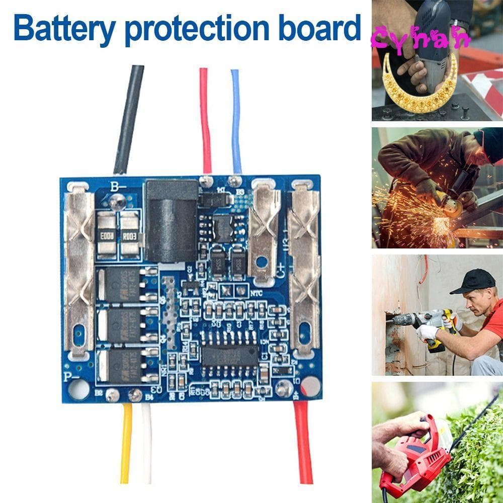 Placa De Proteção De Carregamento CYNAN , Circuito De 18/21V 5S BMS , Íon-Lítio