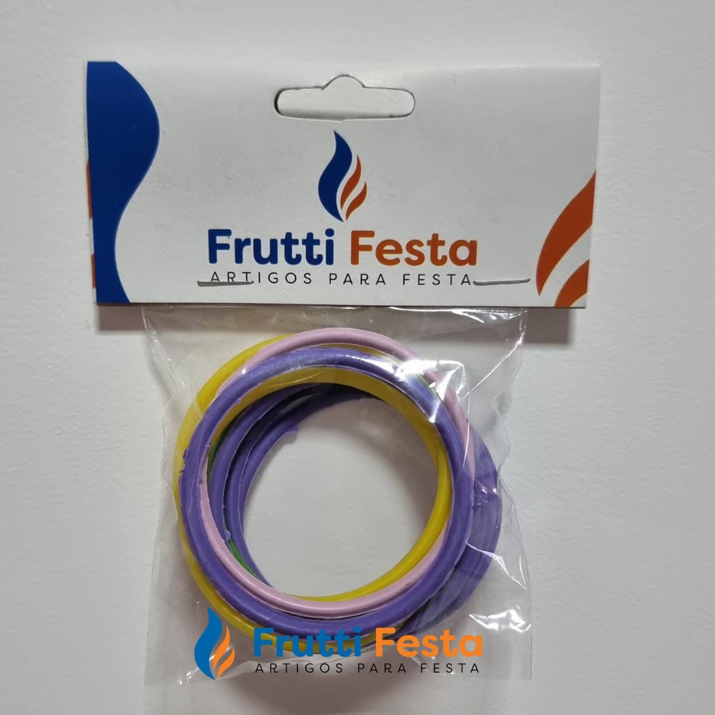 10 MINI PULSEIRAS BRINQUEDO LEMBRANCINHA ANIVERSÁRIO INFANTIL SAQUINHO SURPRESA PARA FESTA