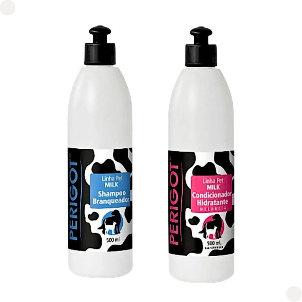 Kit Shampoo Branqueador Condicionador Melancia 500ml Perigot