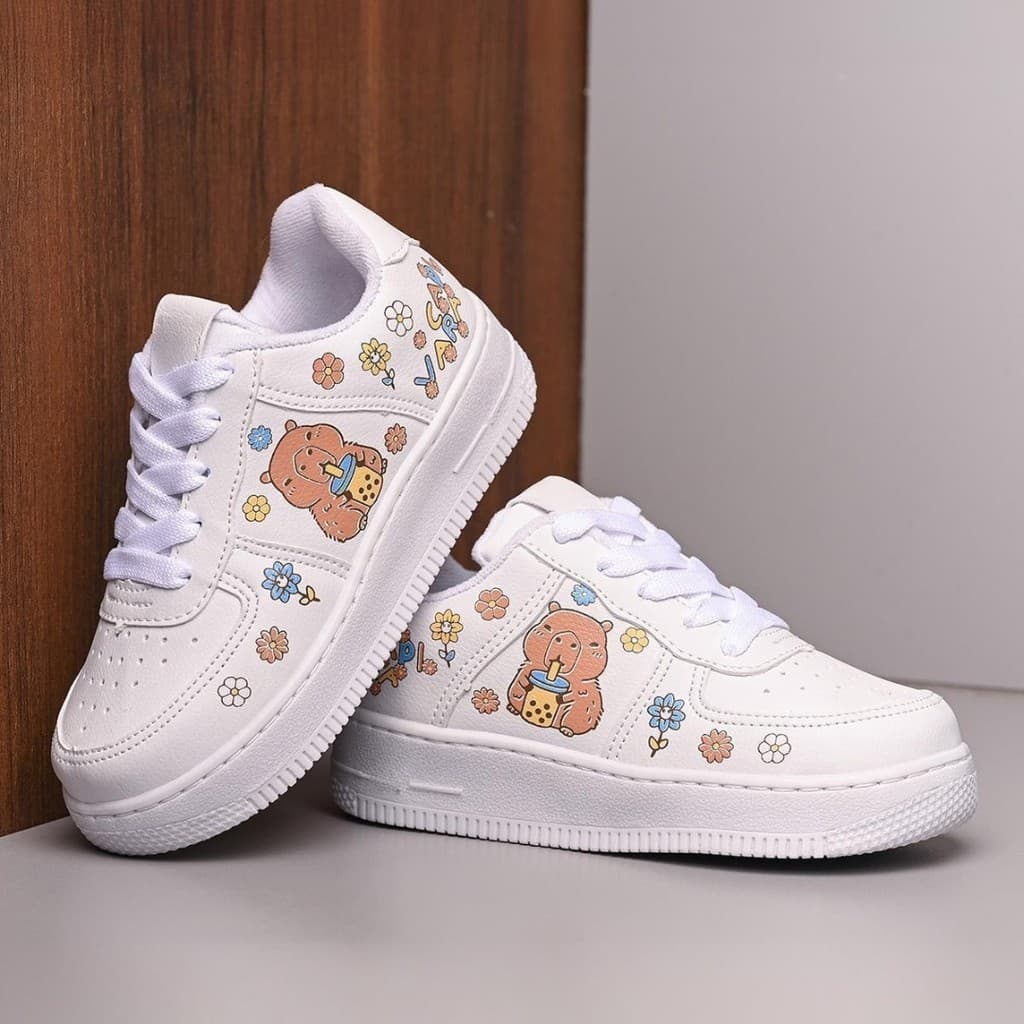 Tenis Infantil Capivara Menina Super Leve Conforto Super Resistente Antiderrapante Qualidade Premium
