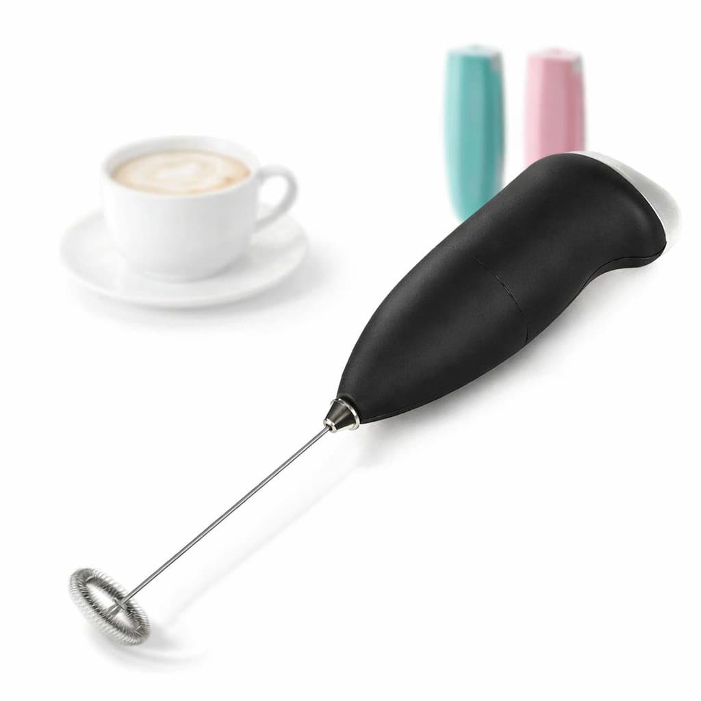 Mini Mixer Eletrico Portátil Batedor de Ovos e Café Espumador de Leite – Cores Sortidas a Pilha