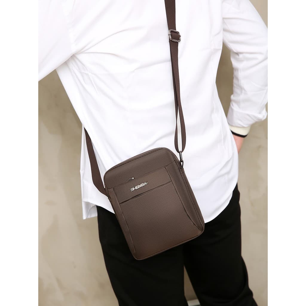 Bolsa de ombro Casual masculina Oxford girando cross-body caixa registradora saco feminino cross-body saco carteira saco