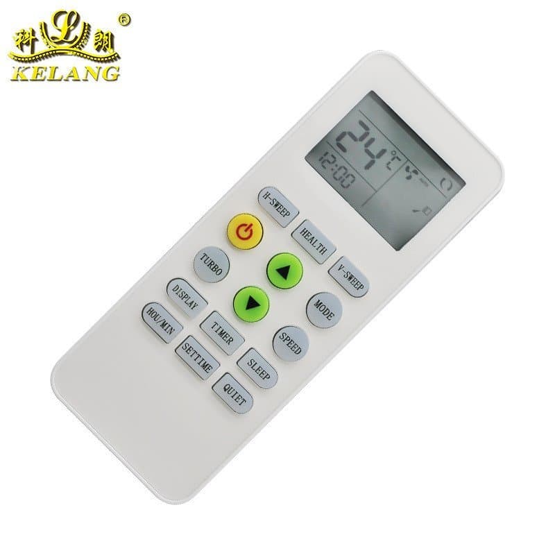 A versão em inglês é adequada para o controle remoto original do ar condicionado KKG12A-C1. Venda direta do fabricante,