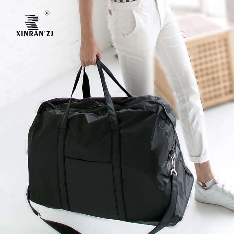 XINRAN ''ZJ Bolsa de viagem de negócios Bolsa de armazenamento simples à prova d'água Bolsa de viagem dobrável Bolsa de