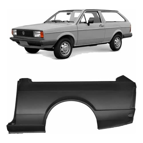 Lateral Traseiro Parati 1981 1982 1983 84 85 86 Lado Esquerd Preto