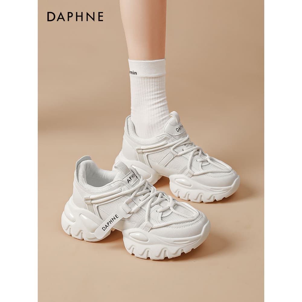Daphne papai sapatos femininos 2026 novo estilo verão sapatos casuais femininos aumentando sapatos femininos respirável