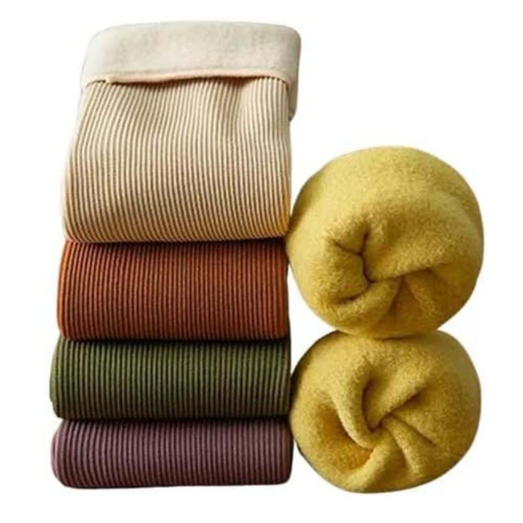 Kit 6 Pares Meia Térmica Grossa Flanelada Fleece Inverno Unissex