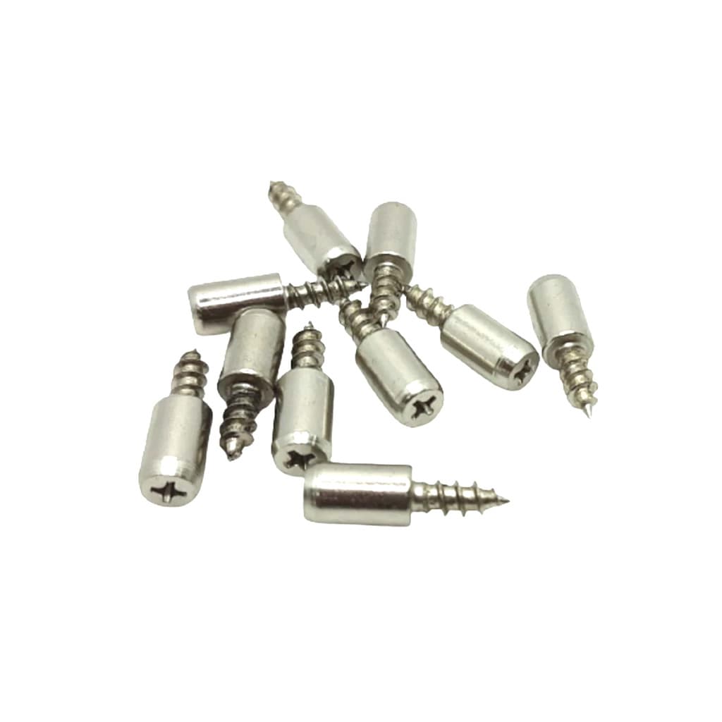 Suporte Pino Para Prateleira Com Parafuso Armários 100 Peças