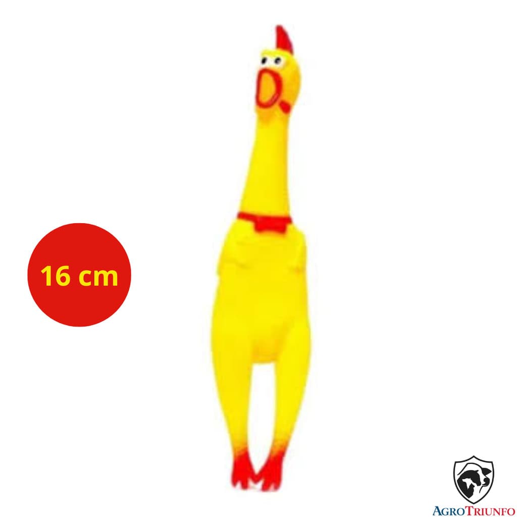 Brinquedo Cachorro Pet Frango Sonoro Galinha 16cm