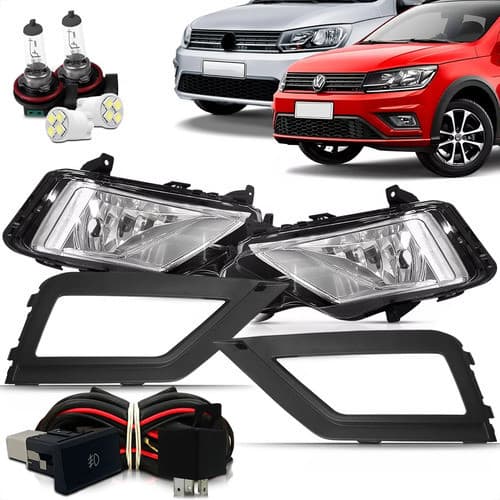Kit Farol De Milha Gol Voyage G8 2018 2019 2020 21 22 23 24