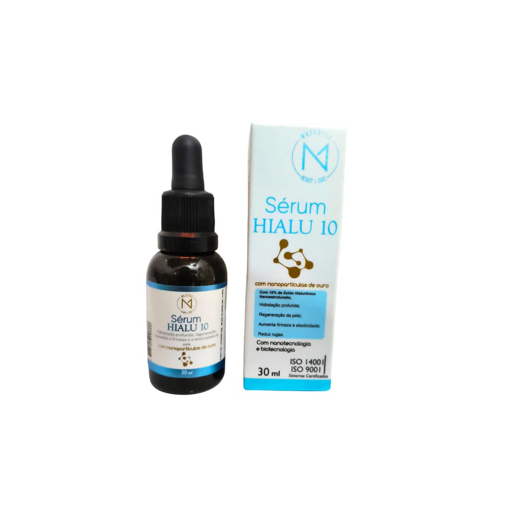 Sérum Ácido Hialurônico Conta Gotas 30ml Majestic