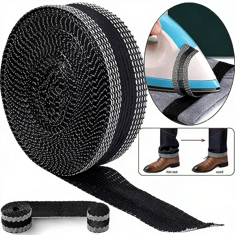Fita De Bainha Autoadesiva Para Calças / Sem Costura / Faça Você Mesmo / Rápido e Fácil