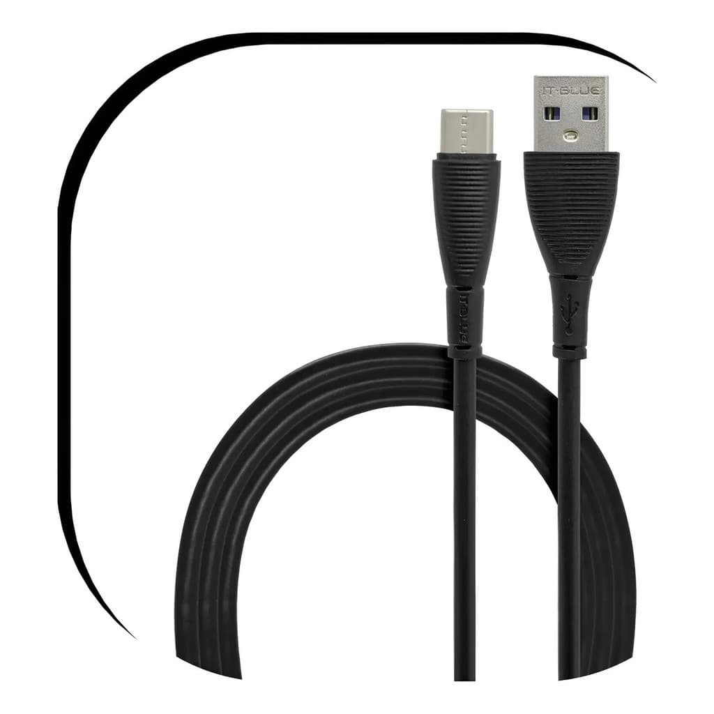 Cabo de dados USB * Tipo C - 1metro, IT Blue LE-837C