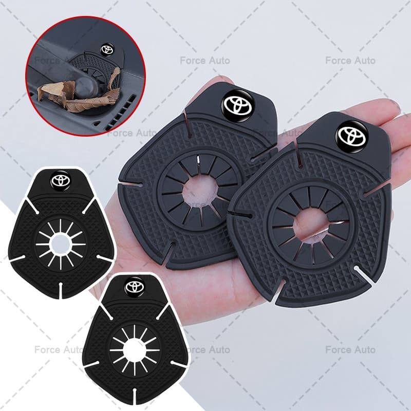 1/2 Pçs Buraco Do Limpador De Carro Proteger Almofada Escudos Braço Detritos Para Toyota Corolla Yaris Aygo Prius RAV4 C