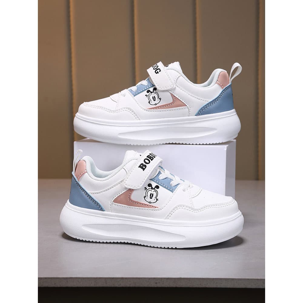Bobo meninas sapatos primavera outono novo estilo malha meninas sapatos de malha respirável meninas tênis crianças tênis