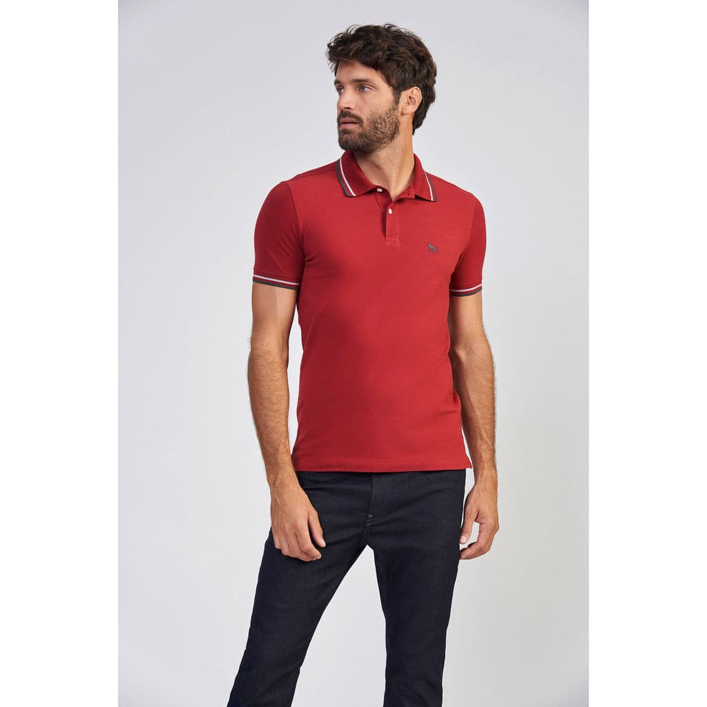 Polo Basic Line Masculina Acostamento