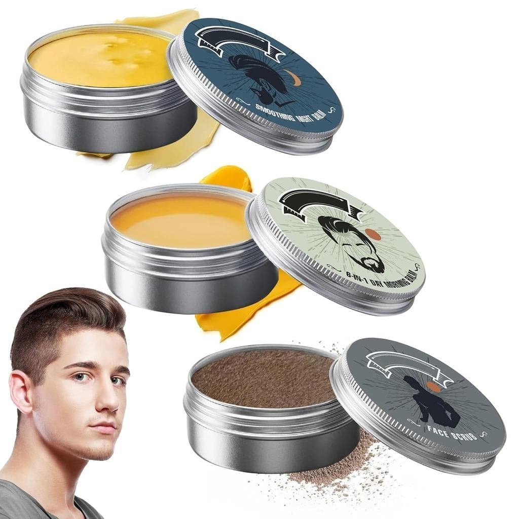 3 peças de bálsamo orgânico para alívio de acne e vermelhidão, conjunto orgânico para remoção de acne, kit de cuidados p