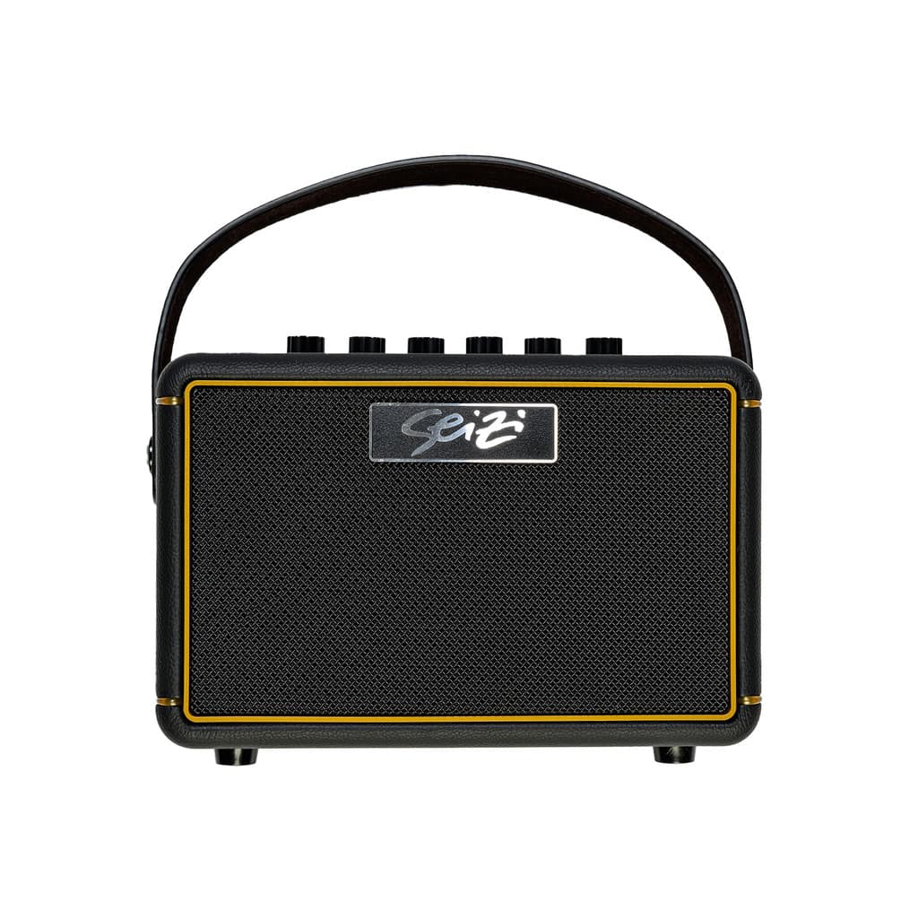 Amplificador Seizi Smart Amp Para Guitarra 10W Preto Com Efeitos