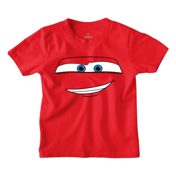 Camisa Infantil Carros Mcqueen Desenhos 100% Algodão Fantasia