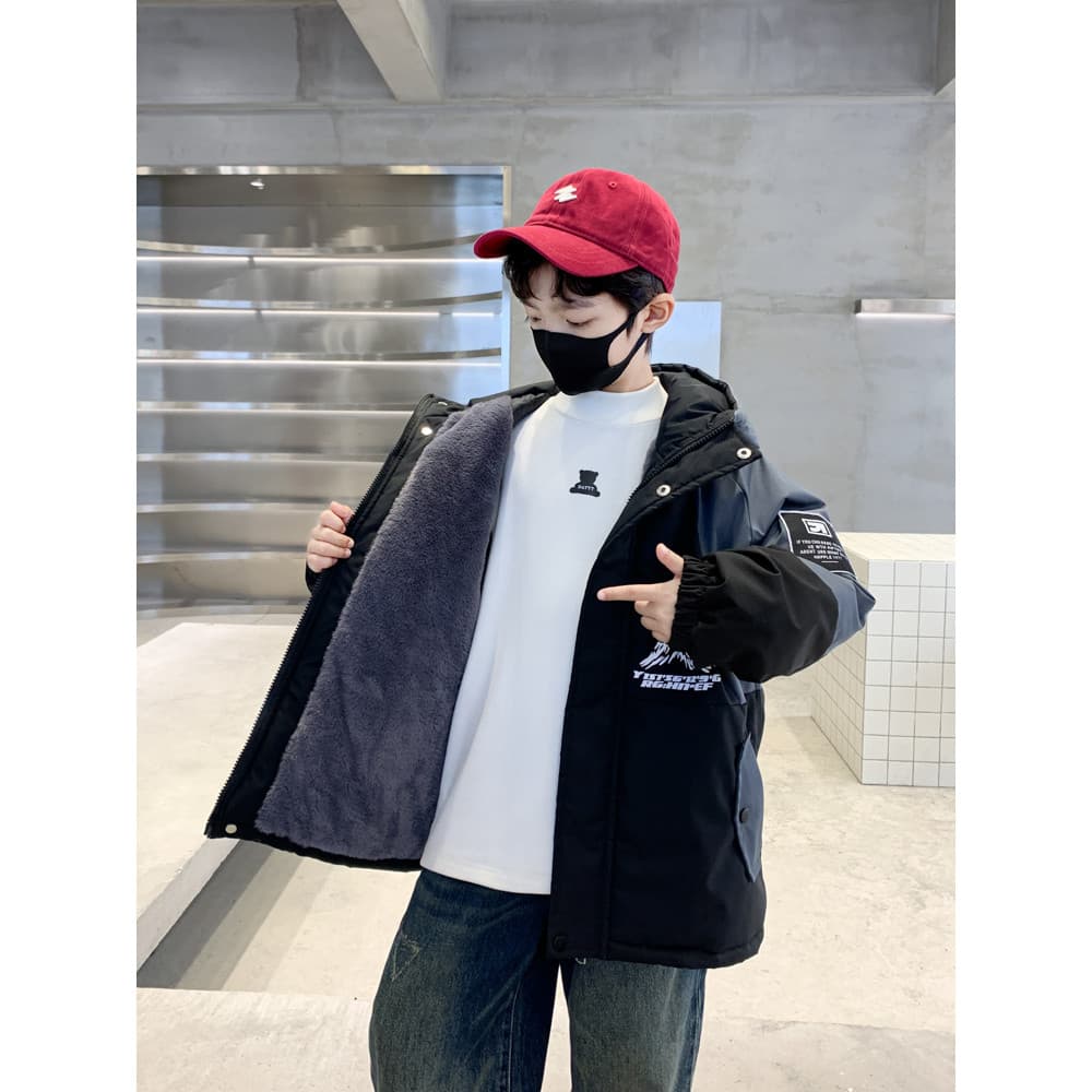 Crianças roupas infantis meninos outono inverno roupas jaqueta 2026 novo estilo médio grande crianças meninos Casual sol