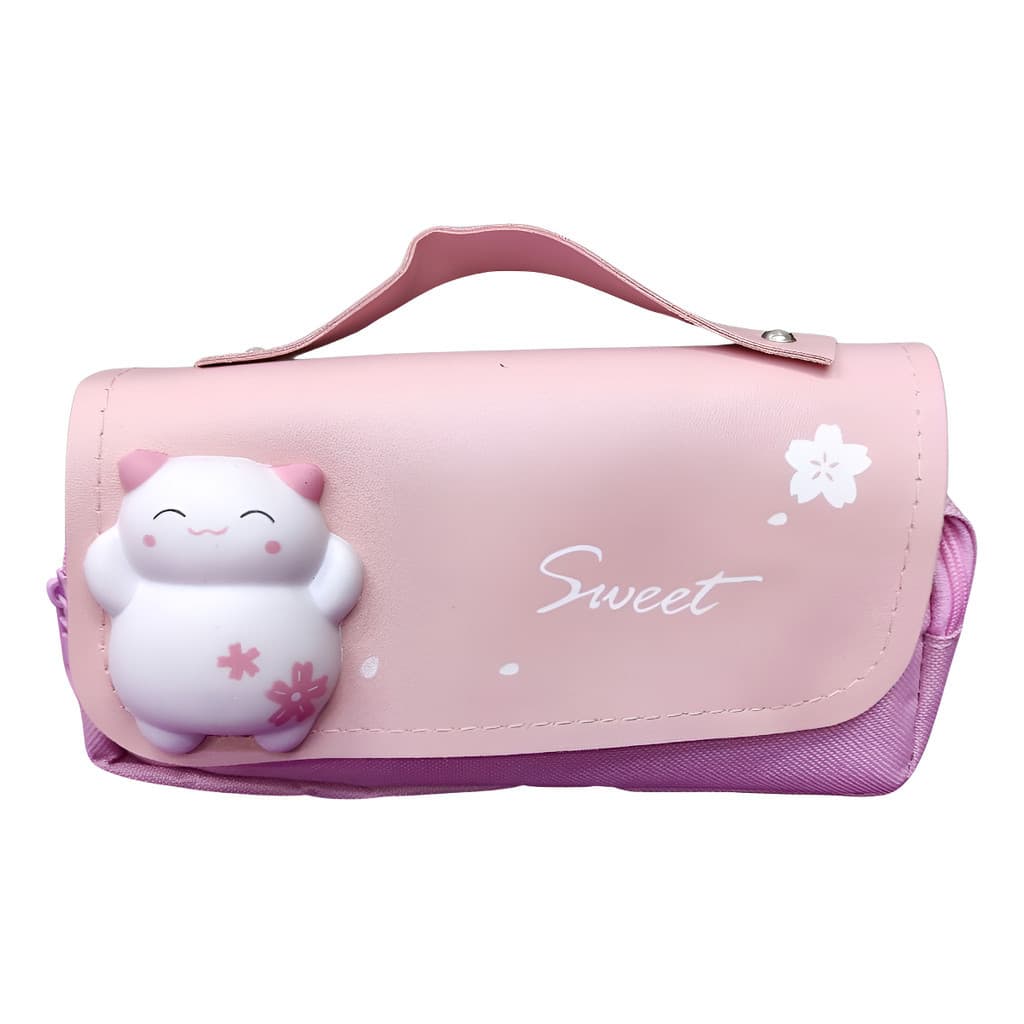 Estojo Escolar Infantil Ursinho Sweet Menina