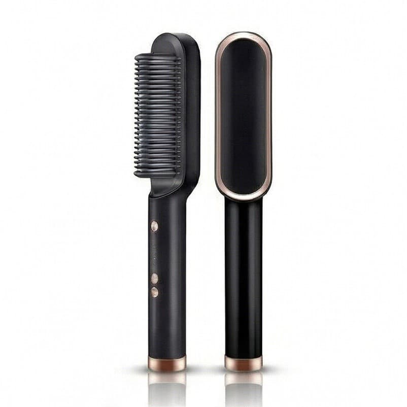Escova Secadora Alisadora 5 em 1 Bivolt Cerâmica Anti Frizz Modeladora Multifuncional